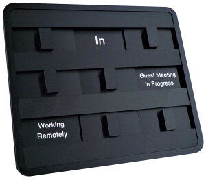 yl[zčAoo[W@pőڏ󋵕\@TCv[g@uDo Not DisturbvuInvuOutvuMeeting in ProgressvuGuest Meeting in ProgressvuWorking RemotelyvuBe Right BackvȂǂ̏