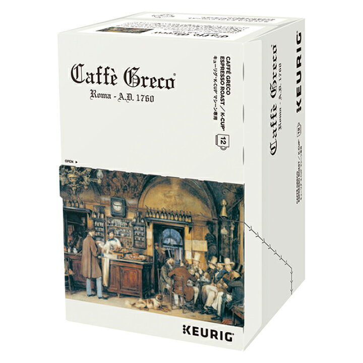 楽天市場】KEURIG K-Cup キューリグ Kカップ カフェグレコ 
