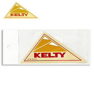 KELTY ケルティ LOGO STICKER Mサイズ 2023101 ステッカー 1枚入り