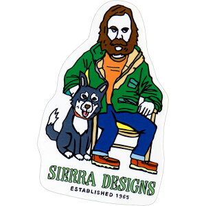 SIERRA DESIGNS �V�G���f�U�C���Y STICKER �X�e�b�J�[�y�ʒ� L�T�C�Y�z1������