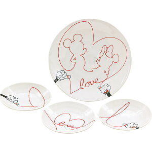 ラブイズ 取り分けセット 和陶器 和陶皿 大皿・小皿セット