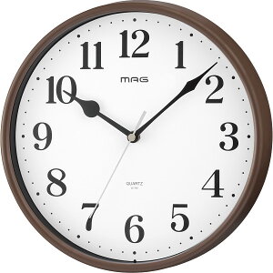 MAG 掛時計サントル W-789 BR-Z 室内装飾品 掛け時計 振り子無し丸型時計