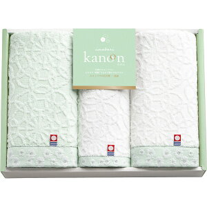 今治かのん フェイス・ハンドタオルセット 68030 タオル製品 タオルセット フェイス・ウオッシュ