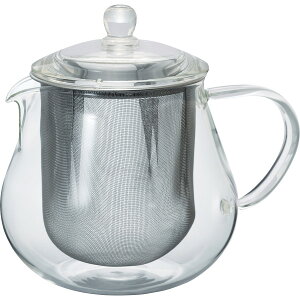 ハリオ リーフティポット・クリア CHCー45T ガラス製品 ガラスバラエティー 茶器