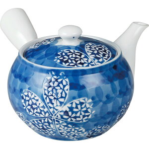 波佐見焼 花詰 茶こし付急須 576280 和陶器 和陶茶器 急須単品