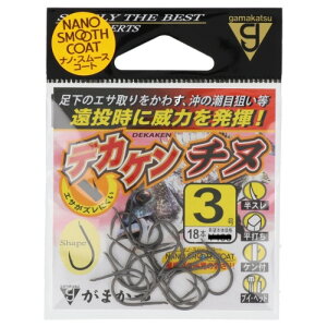 がまかつ デカケンチヌ 68655 3号 メール便