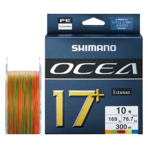 �V�}�m(SHIMANO) �I�V�A 17+ PE 300m 10�� 10m×5�J���[ LD-A71Y