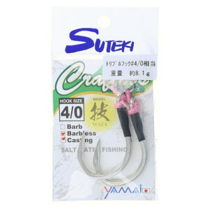 ���}�C �X�e�L�j Crafters �Z Barbless #4/0 ���[����