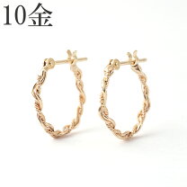 楽天市場】ete 10kピアスフープの通販