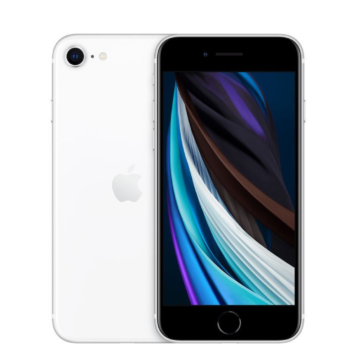 iPhoneSE（第2世代） 128GB A2296  国内版SIMフリー デュアルSIM（nano-SIMとeSIM） 海外直輸入リファビッシュ品(整備済品) ガラスフィルム特典 se2-128wh-a287h3