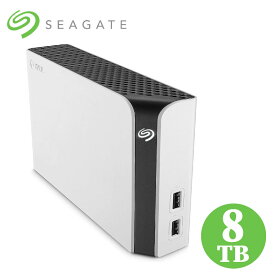 HDD 8TB ハードディスク mac対応 外付け 3.5インチ Seagate Game Drive Hub STGG8000400 ホワイト 海外直輸入(未使用品) 35hd8-44hh