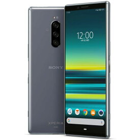 Xperia 1 SOV40 64GB 6.5インチ4K有機EL&シネマワイド アウトレット 特典付 海外直輸入リファビッシュ品（整備済品） au版 SIMロック解除済 sov40gl-a83ky2