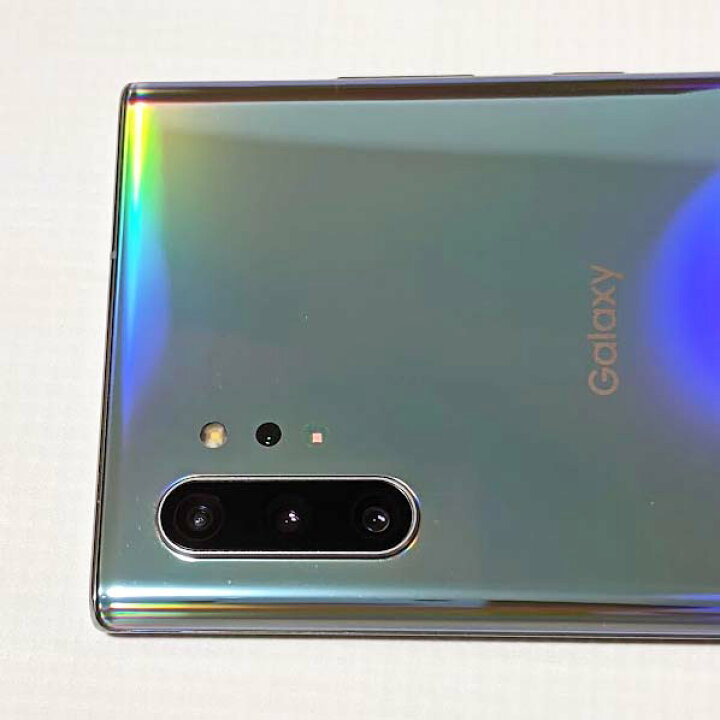 楽天市場】Galaxy Note10+ 256GB オーラグロー SCV45 SIMフリー  