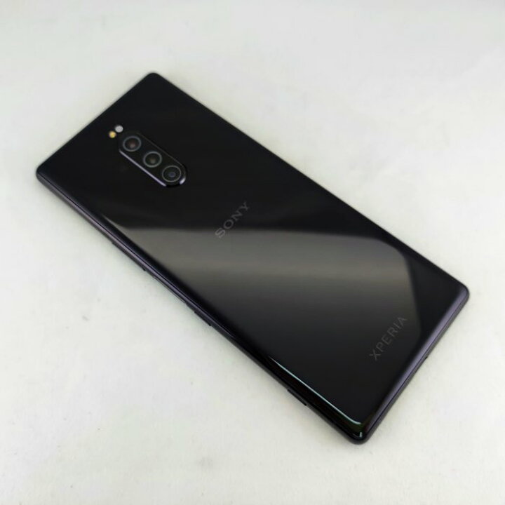 楽天市場】Xperia 1 802SO ブラック 64GB 6.5インチ4K有機EL&シネマ 
