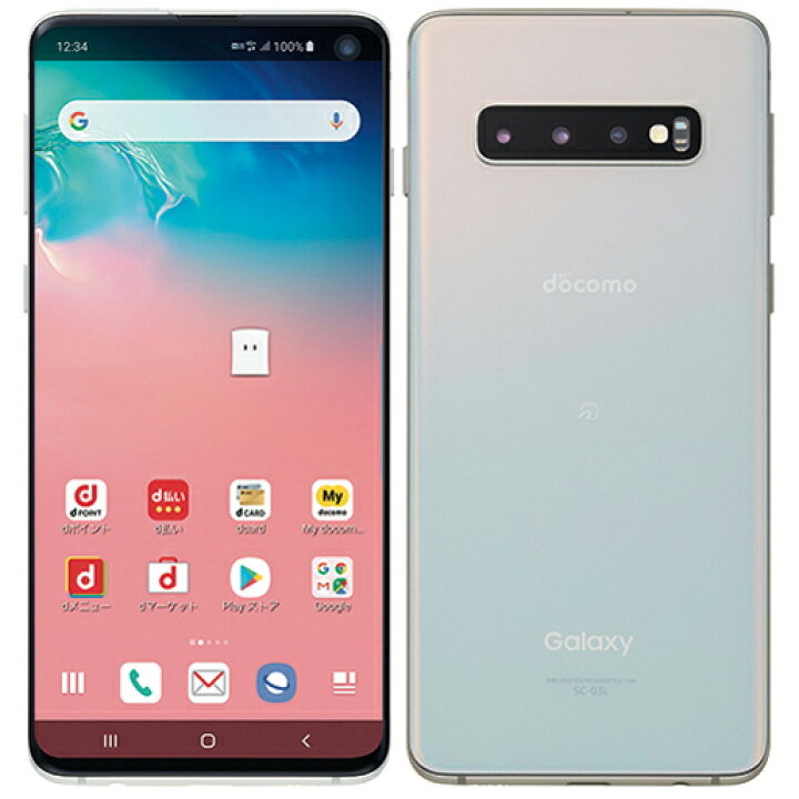 楽天市場】Galaxy S10 SC-03L 128GB メモリ8GB 6.1インチ AMOLED 有機  