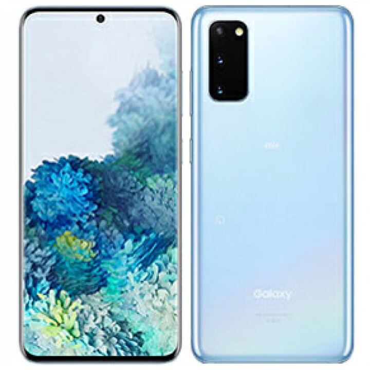 楽天市場】Galaxy S20 5G ファイブジー SCG01 128GB メモリ12GB 8K動画 