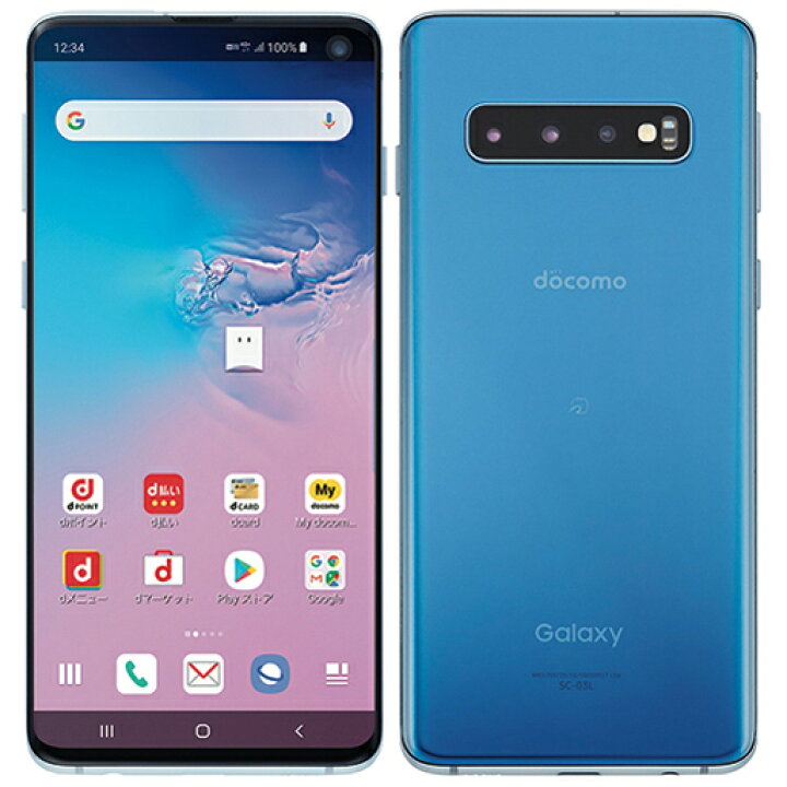 楽天市場】Galaxy S10 SC-03L 128GB メモリ8GB 6.1インチ AMOLED 有機  