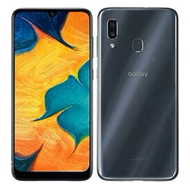 Galaxy A30 SCV43 64GB 有機EL 大容量バッテリー アウトレット 特典付 海外直輸入リファビッシュ品（整備済品） au版 SIMロック解除済 aa30bk-b4y5