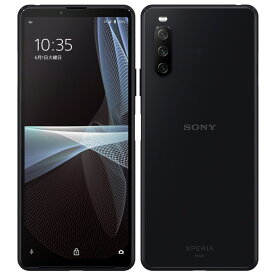 Xperia 10 III 5G ファイブジー SOG04 128GB 有機EL 4K撮影 ハイレゾ FMラジオ 大容量バッテリー 長寿命 特典付 au版 SIMロック解除済 ax103bk-a5y9