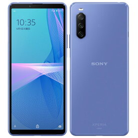 新古品 Xperia 10 III 5G ファイブジー SOG04 128GB 有機EL 4K撮影 ハイレゾ FMラジオ 大容量バッテリー 長寿命 特典付 au版 SIMロック解除済 ax103bl-s18y9