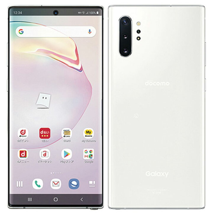 楽天市場】Galaxy Note10+ SC-01M 256GB Sペン対応 6.8インチ4K有機EL 