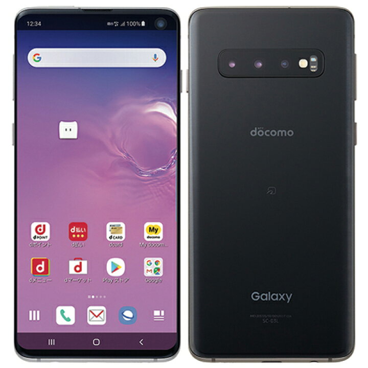 楽天市場】Galaxy S10 SC-03L 128GB メモリ8GB 6.1インチ AMOLED 有機  
