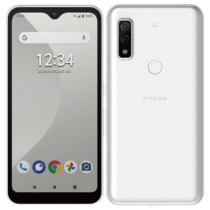 楽天市場】未使用品 完品 arrows We 5G ファイブジー FMSAJ2 FMラジオ 