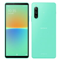 楽天市場】xperia 10 v（カラーグリーン）（スマートフォン本体 