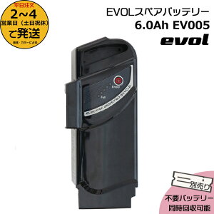 ��2�`4�c�Ɠ�������EV005 evol��p �X�y�A�o�b�e���[ �d���A�V�X�g���]�ԃo�b�e���[ �V�i �����i ���`�E���C�I���o�b�e���[ 36V 6.0Ah �d�C�p�i���S�@����d�C�p�iPSE�}�[�N�擾���i �A�T�q�T�C