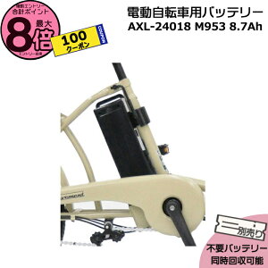 �y100�~�N�[�|��&10���̓|�C���g�ő�8�{�G���g���[�v�z�����\��2�T�ԁ� AXL-24018 �u���b�N 8.7Ah �V�i �����i �}���C�V �ې΃T�C�N�� ���`�E���C�I���o�b�e���[ �d�����]�� �d���A�V�X�g �d�C�p