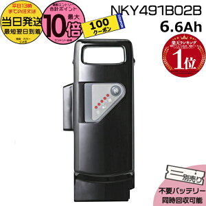 �y100�~�N�[�|��&�|�C���g�ő�10�{�G���g���[�v�z���������� ����13������������ NKY491B02B �u���b�N 6.6Ah �V�i �����i �p�i�\�j�b�N Panasonic ���`�E���C�I���o�b�e���[ �d���A�V�X�g �d�C�p�i��