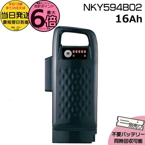 �y10���̓|�C���g�ő�6�{�G���g���[�v�z���������� ����13������������ NKY594B02 �u���b�N 16Ah �y�� �}���[�d�Ή� �V�i �����i �p�i�\�j�b�N Panasonic ���`�E���C�I���o�b�e���[ �d���A�V�X�g �d