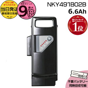 �y18���̓|�C���g�ő�9�{�G���g���[�v�z���������� ����13������������ NKY491B02B �u���b�N 6.6Ah �V�i �����i �p�i�\�j�b�N Panasonic ���`�E���C�I���o�b�e���[ �d���A�V�X�g �d�C�p�i���S�@����