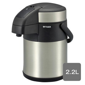 TIGER タイガー とら～ず 真空断熱ステンレスエアーポット クリアーステンレス 2.2L MAA-C221-XC【北海道・沖縄・離島配送不可】【KK9N0D18P】