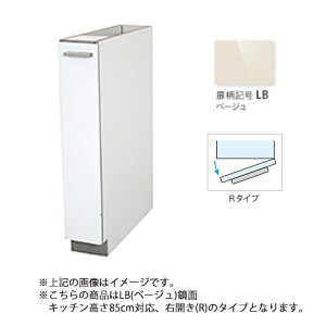 【10/20はエントリーで当店最大P5倍!】お取り寄せ 【代引不可】Panasonic パナソニック 幅15cmサイドキャビネット ベージュ鏡面 右開き ビルトイン食洗機専用部材 ドア面材型専用 キッチン高さ