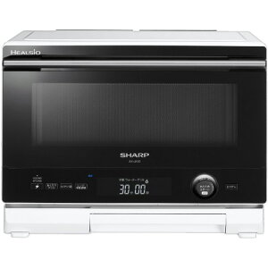 SHARP �V���[�v �w���V�I �E�H�[�^�[�I�[�u�� �z���C�g�n 22L COCORO KITCHEN�Ή� AX-UA30-W�y�k�C���E����E�����z���s�z