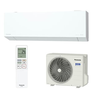 �y���Ԏw��s�z�y�����z���s�zPanasonic �p�i�\�j�b�N Eolia(�G�I���A) EX�V���[�Y ���[���G�A�R�� �N���X�^���z���C�g 2.2kW ���6���p �C���o�[�^�[��g�[�����^�C�v CS-225DEX-W