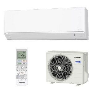 �y���Ԏw��s�z�y�����z���s�zPanasonic �p�i�\�j�b�N Eolia �G�I���A J�V���[�Y ���[���G�A�R�� �N���X�^���z���C�g 2.8kW ���10���p �C���o�[�^�[��g�[���� CS-286DJR-W�yKK9N0D18P�z
