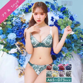 【11/8再販】ゴージャスフラワーパール育乳脇高ブラジャー&Tバックショーツ [三上悠亜着用]