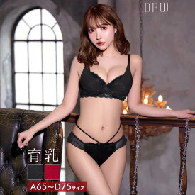 ラグジュアリーチュールカップ育乳脇高ブラジャー&フルバックショーツ [三上悠亜着用]