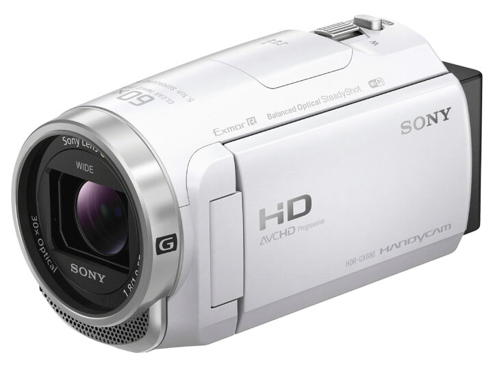 楽天市場】☆ソニー / SONY HDR-CX680 (W) [ホワイト] 【ビデオカメラ 