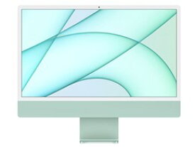 ★アップル / APPLE iMac 24インチ Retina 4.5Kディスプレイモデル MJV83J/A [グリーン] 【Mac デスクトップ】【送料無料】
