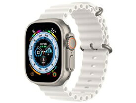 ★アップル / APPLE Apple Watch Ultra GPS+Cellularモデル 49mm MNHF3J/A [ホワイトオーシャンバンド]【送料無料】