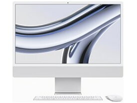 ★アップル / APPLE iMac 24インチ Retina 4.5Kディスプレイモデル MQRJ3J/A [シルバー] 【Mac デスクトップ】【送料無料】