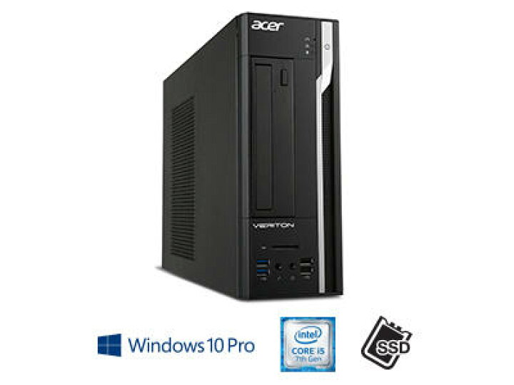 楽天市場】☆Acer / VX2640G-A58W (スリムタワー/Core i5-7400/8GB 