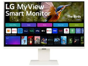 LGGNgjNX webOSΉ USB Type-C 31.5C` 4K/IPSfBXvC MyView Smart Monitor 32SR83U-W [31.5C`]yPCj^[EtfBXvCzyz
