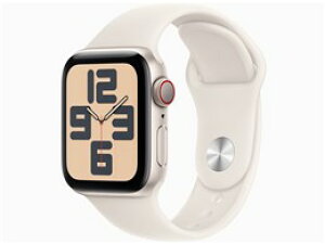 ���A�b�v�� / APPLE Apple Watch SE ��2���� GPS+Cellular���f�� 40mm MXGJ3J/A [�X�^�[���C�g�X�|�[�c�o���h S/M]�y�X�}�[�g�E�H�b�`�E�E�F�A���u���[���z�y���������z