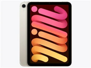 ���A�b�v�� / APPLE iPad mini 8.3�C���` Wi-Fi+Cellular 512GB 2024�N�H���f�� MYHE3J/A SIM�t���[ [�X�^�[���C�g]�y�^�u���b�gPC�z�y���������z