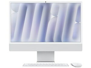 ���A�b�v�� / APPLE iMac 24�C���` Retina 4.5K�f�B�X�v���C���f�� M4�`�b�v 8�R�AGPU 256GB SSD 16GB������ MWUC3J/A [�V���o�[]�yMac �f�X�N�g�b�v�z�y���������z