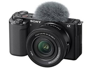 ���\�j�[ / SONY VLOGCAM ZV-E10K �p���[�Y�[�������Y�L�b�g [�u���b�N]�y�f�W�^�����J�����z�y���������z